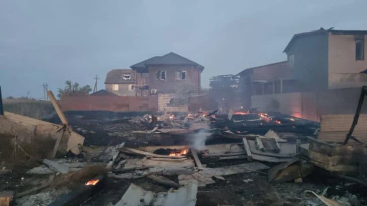 Атака по Одещині: окупанти ударними дронами вдарили по базі відпочинку у Білгород-Дністровському районі