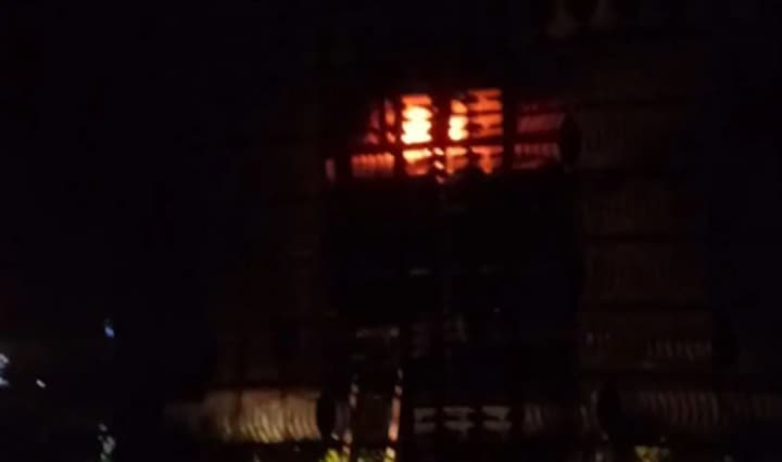 A truck exploded at a motor plant in the Nizhny Novgorod region of Russia: a video has appeared online