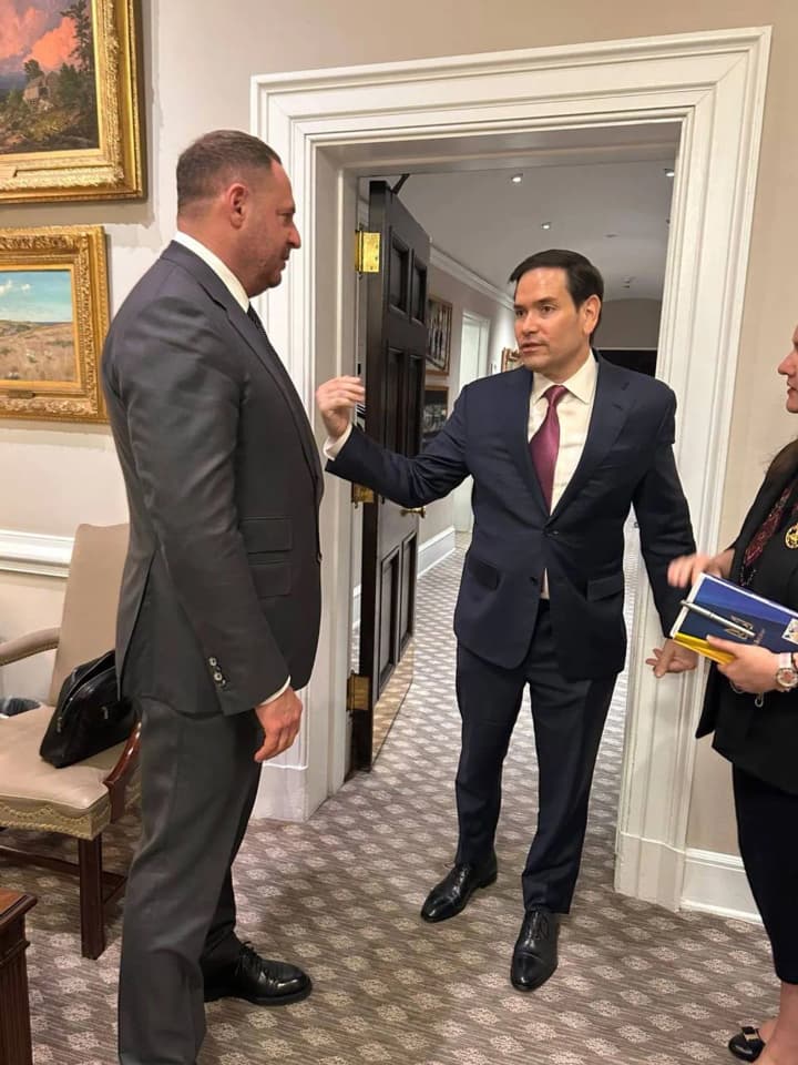 Зустрічі у Стамбулі, хід перемовин, обмін полоненими: Єрмак у Вашингтоні зустрівся із Рубіо