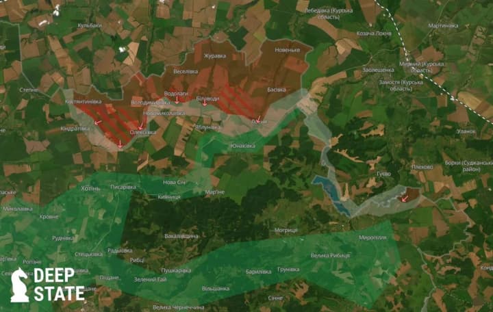 російська армія наступає на Сумщині: яка там наразі ситуація