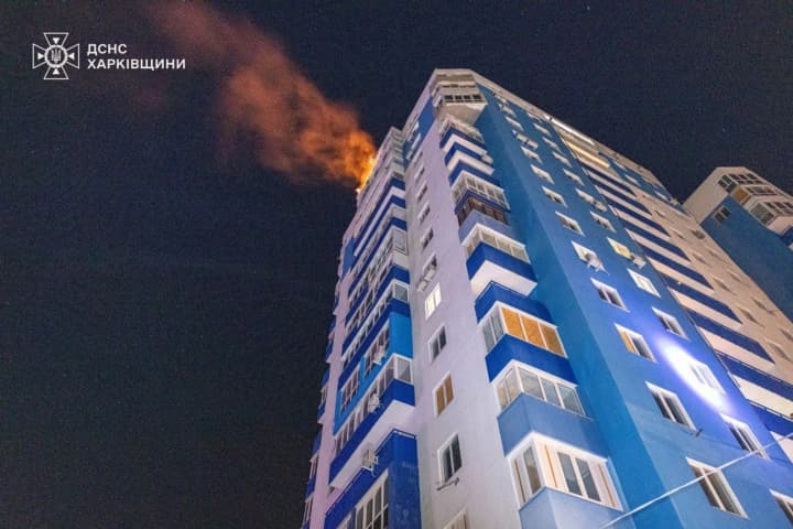 Атака рф дронами на Харків: уже 19 постраждалих, серед них четверо дітей