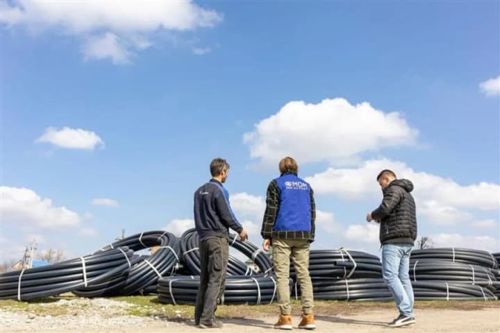 Kryvyi Rih: EU and IOM launch a €30 million project to restore water supply after the Kakhovka dam was blown up