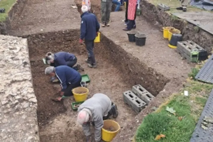 Archaeologists in Great Britain have discovered the remains of a Norman-era stone tower