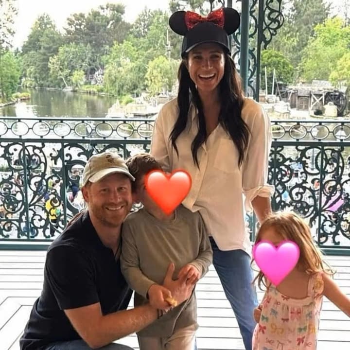 Meghan Markle and Prince Harry enjoyed a trip to Disneyland with their children