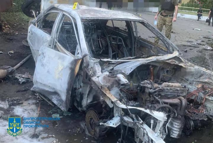 У Дніпрі підірвали авто прокурора: затримано агентів рф, що скоїли теракт