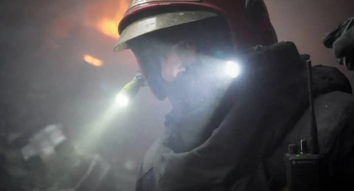 Russia struck with KABs on the outskirts of Kharkiv, a fire broke out