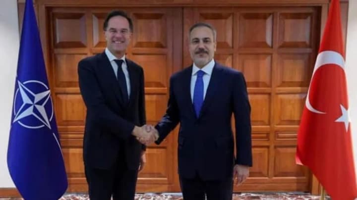 NATO Secretary General Rutte and Turkish Foreign Minister Fidan discussed ending the war in Ukraine