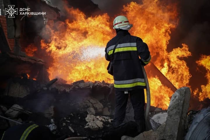 Russian attack on Kharkiv on June 7: a body found under the rubble of an enterprise
