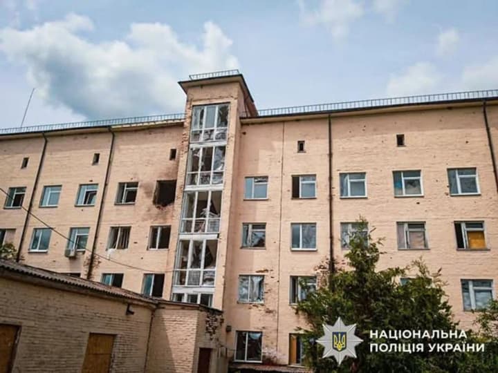 Russians attacked a hospital in Chernihiv region with a drone: details