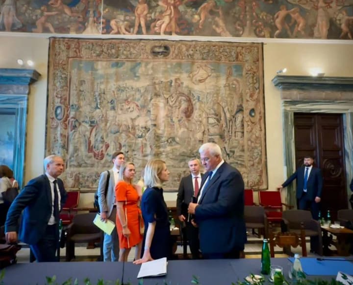 Сибіга обговорив з Каллас у Римі новини фронту, мирні зусилля та потреби України