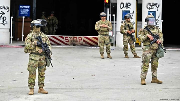 The Court of Appeals allowed Trump to keep the National Guard on the streets of Los Angeles