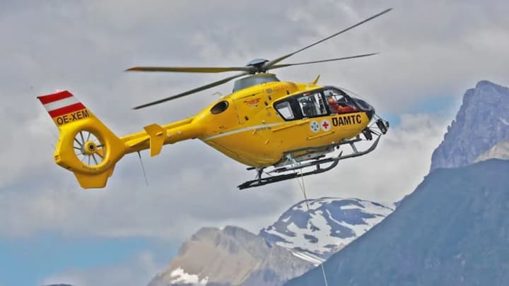In the Alps, lightning killed three tourists: a husband, wife, and her brother