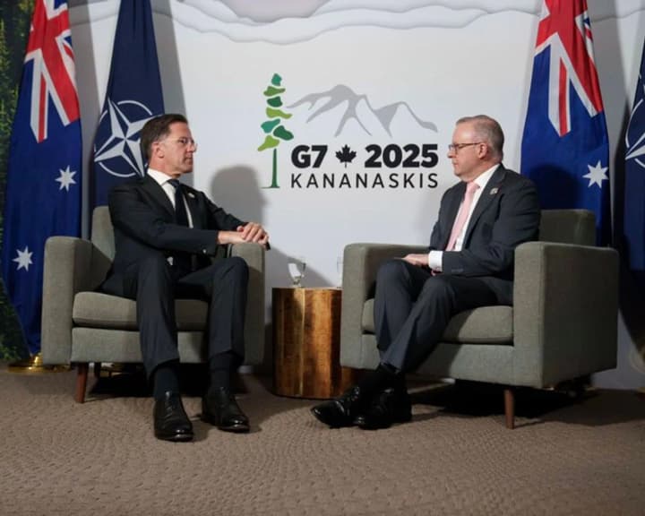 The Australian Prime Minister and the NATO Secretary General discussed support for Ukraine and common security challenges
