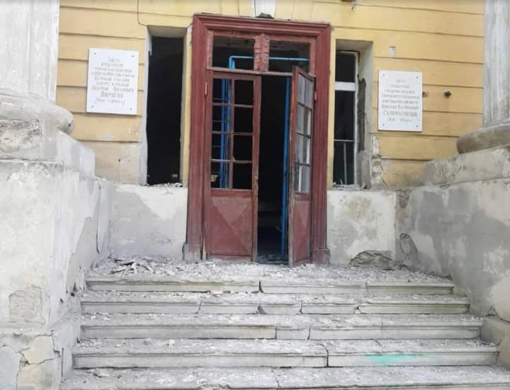 One of the oldest hospitals in Odesa was damaged in a Russian attack: 4 buildings were damaged, no casualties