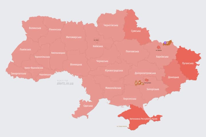 По Україні повітряна тривога через зліт російського МіГ-31К
