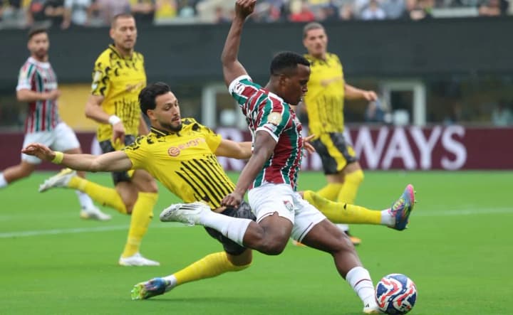 "Боруссия" Дортмунд терпит неудачу в своем первом матче на клубном чемпионате мира