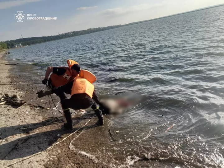 На Кировоградщине из Кременчугского водохранилища вытащили тело мужчины