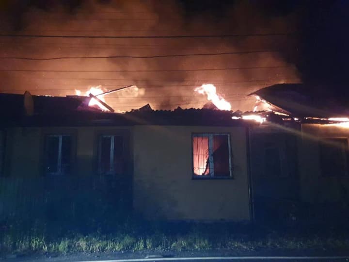 Massive drone attack on Kyiv region: fires in two districts, infrastructure damaged