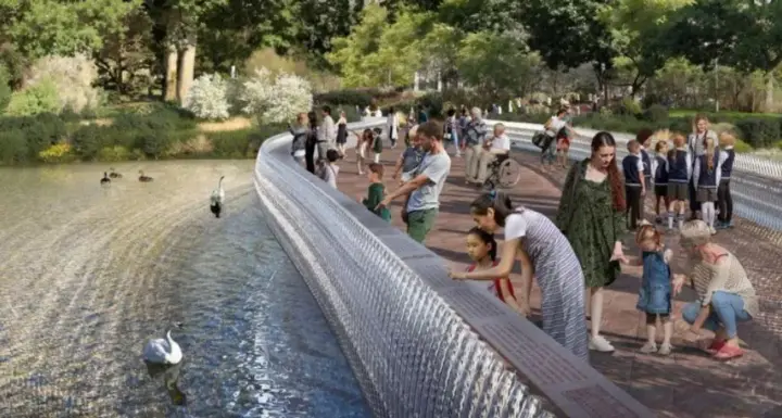 У Лондоні збудують меморіал королеві Єлизаветі II з мостом у формі тіари