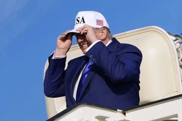 Trump arrived in the Netherlands for the NATO summit