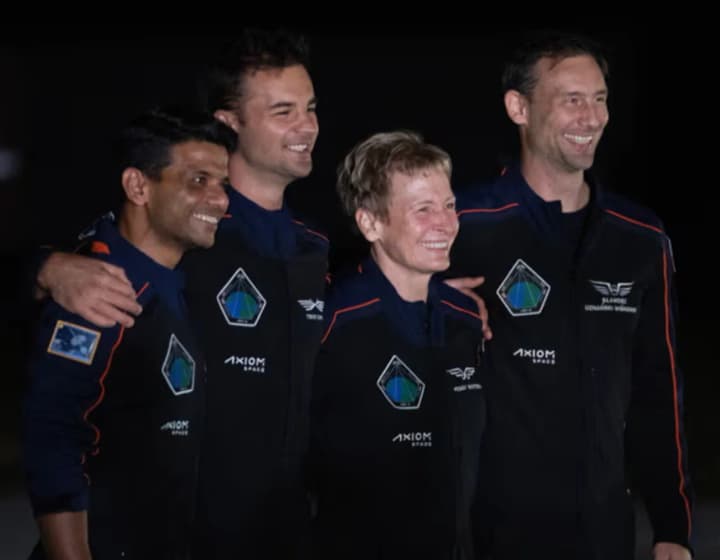 Индия, Польша и Венгрия отправили астронавтов на МКС впервые за десятилетие