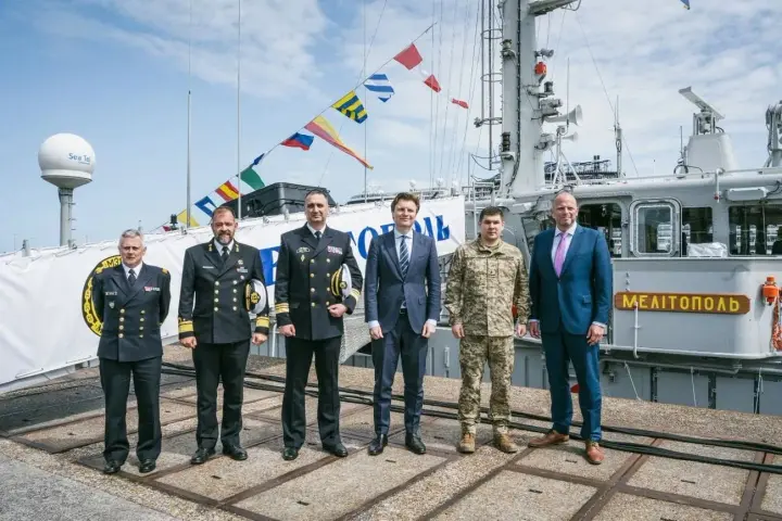 Бельгія та Нідерланди передали Україні два тральщики-шукачі мін