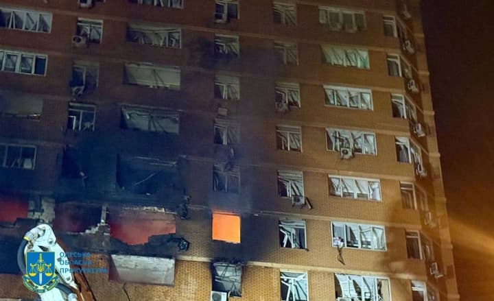 Атака рф дронами на Одесу та область: відомо про двох загиблих та 17 постраждалих