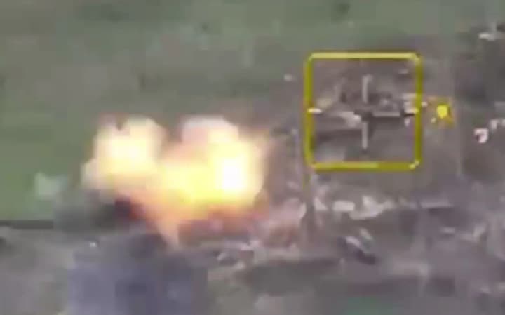 Пограничники показали уничтожение двух российских орудий и шестерых оккупантов под Волчанском