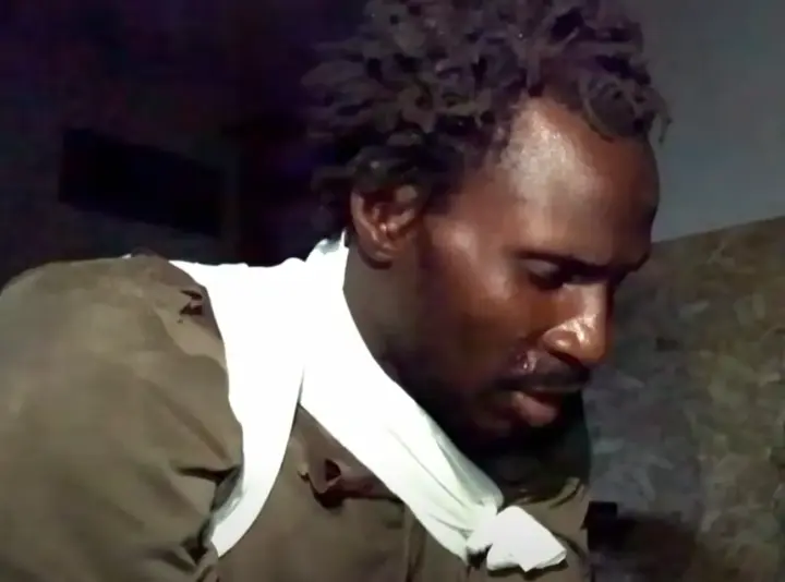 Бійці підрозділу ЛСР взяли в полон нігерійця, який воював на боці окупантів 