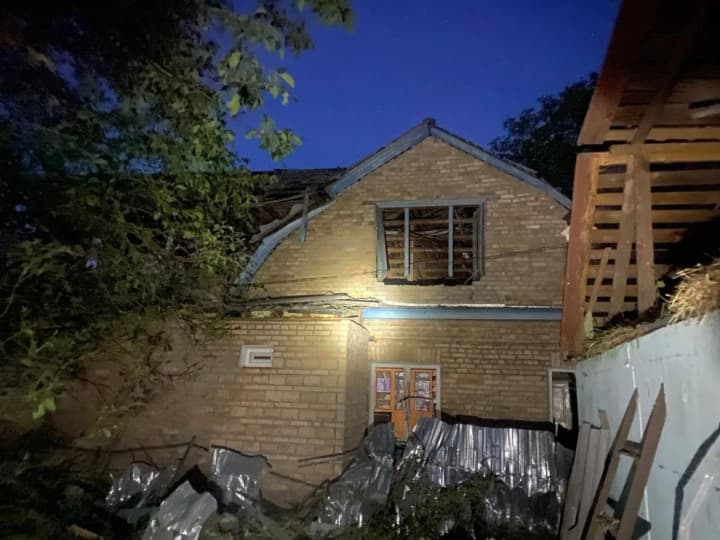 Enemy attack on Kyiv region: three people injured in Vyshhorod district