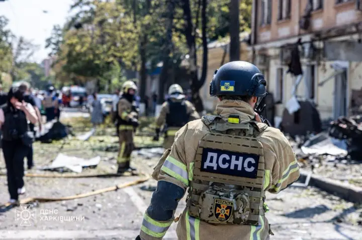 Number of injured in Russia's morning drone attacks in Kharkiv significantly increased: new footage of the aftermath