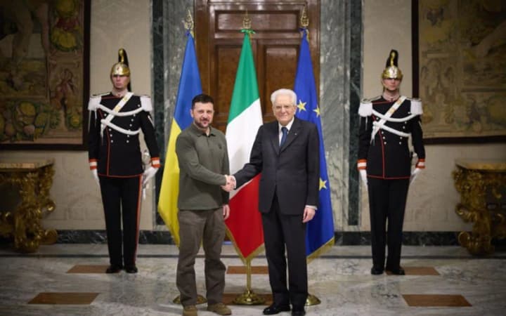 Zelenskyy to meet with Italian President in Rome on July 9