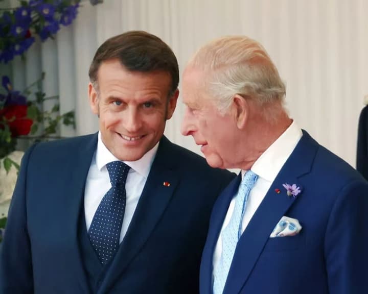 Макрон зустрівся з королем Чарльзом III у Віндзорі