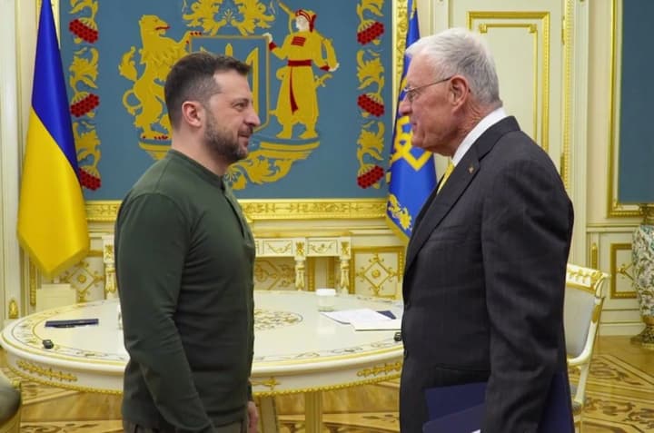 Zelenskyy met with Trump's special envoy in Italy