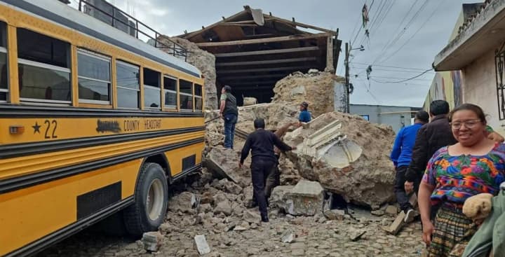 Guatemala rocked by series of earthquakes: at least two dead