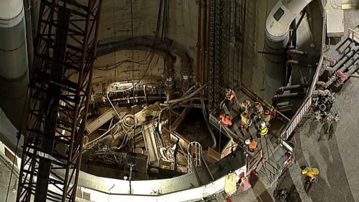 Тоннель обрушился в Лос-Анджелесе: 31 рабочий спасен