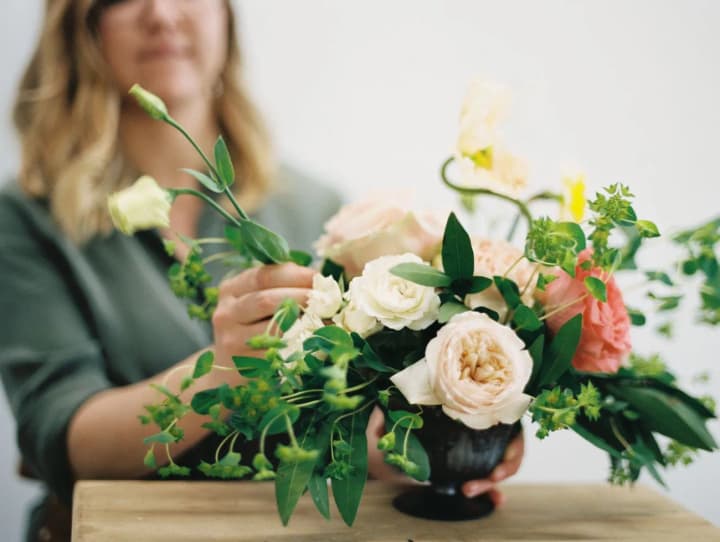 Flower therapy, poetry, and psychological support: an event for women from military families held in Kyiv