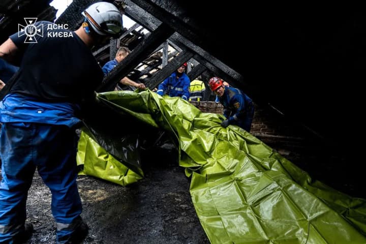 Число раненых в Киеве после российской атаки возросло до 26