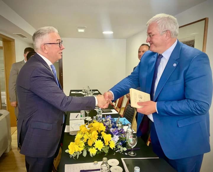 Sybiha met with PACE President: discussed compensation for victims of Russian aggression and return of Ukrainian children