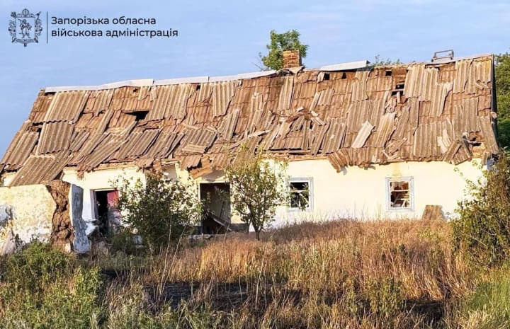 77-річна жінка поранена внаслідок атаки по Запорізькій області