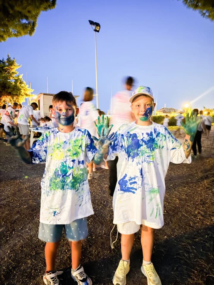 Camp "Save Childhood" in Italy — helping children who lost relatives due to the war in Ukraine