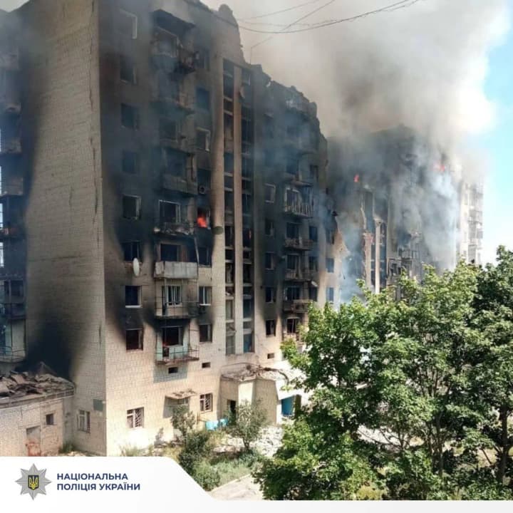 Харків атакували 16 російських дронів, в області двоє загиблих і 5 постраждалих