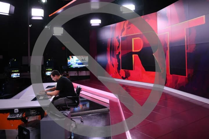 Kremlin nervous due to pressure on Russian media in Europe - intelligence