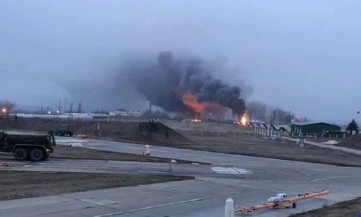 Rostov Oblast of Russia suffered a drone attack: Millerovo military airfield under attack