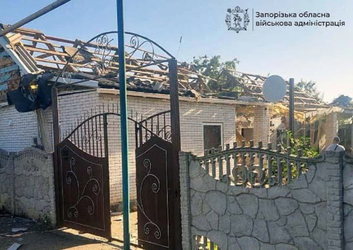 Жінка поранена внаслідок ворожої атаки на Запорізьку область