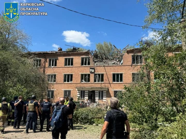 Russian strike on Kharkiv on July 25: 14 people already injured, two people being searched for