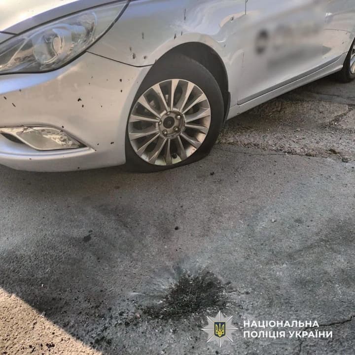 У Нікополі чоловік кинув гранату в таксиста: пошкоджень зазнав автомобіль