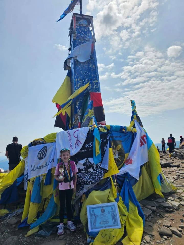 П'ятирічна львів'янка підкорила Говерлу та встановила рекорд України