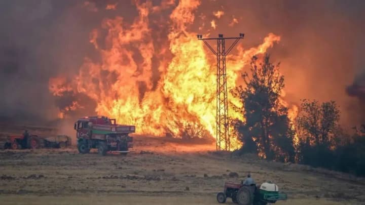 Forest fires in Greece and Turkey continue, three more volunteers died