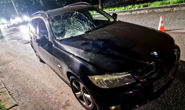 In Rivne, a young man in a "BMW" fatally hit a woman at a regulated crossing